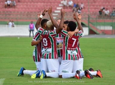 Fluminense de Feira bate o Sergipe e se classifica para a próxima fase