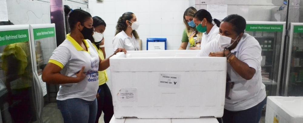 Secretaria de Saúde recebe mais 9 mil doses de vacinas