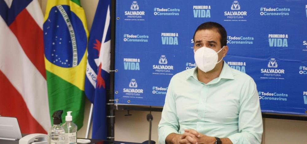 Bruno Reis afirma que consórcio de prefeitos prevê compra de 20 milhões de doses da vacina contra Covid-19