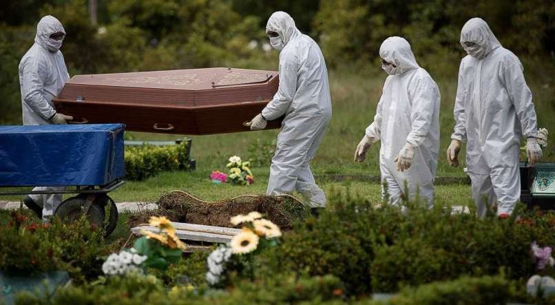 Brasil bate recorde e registra 4.195 mortes por Covid-19 em 24 horas