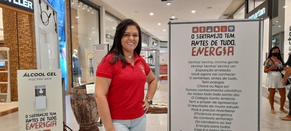 Alunos do Santo Antônio desenvolvem exposição que mostra a evolução da energia e a reutilização de forma saudável