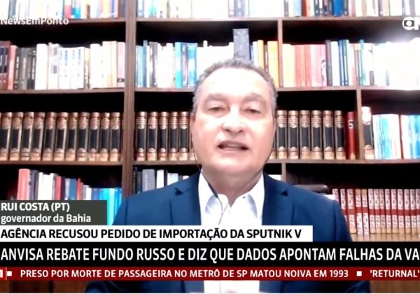 Queremos uma posição técnica e boa vontade da Anvisa, diz Rui ao cobrar testes da Sputnik V
