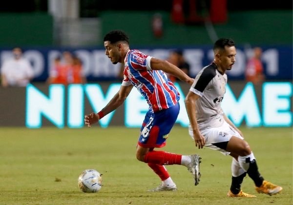 Bahia perde para o Ceará pela Copa do Nordeste