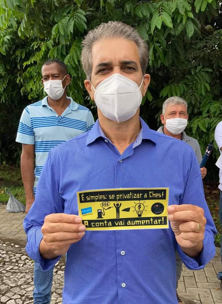 Deputado Robinson Almeida condena privatização da Eletrobras; 