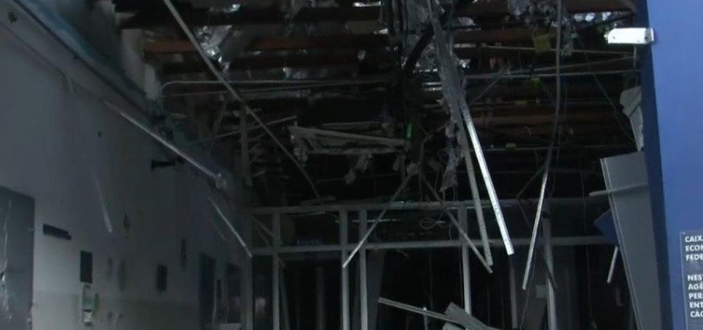 Agência da Caixa Econômica é alvo de explosão em Amélia Rodrigues