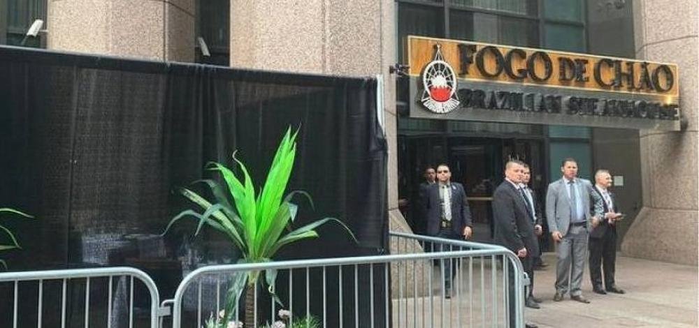 Churrascaria improvisa 