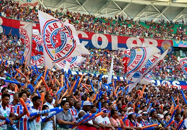 Bahia reencontra torcida no confronto com o Palmeiras nesta terça (12)