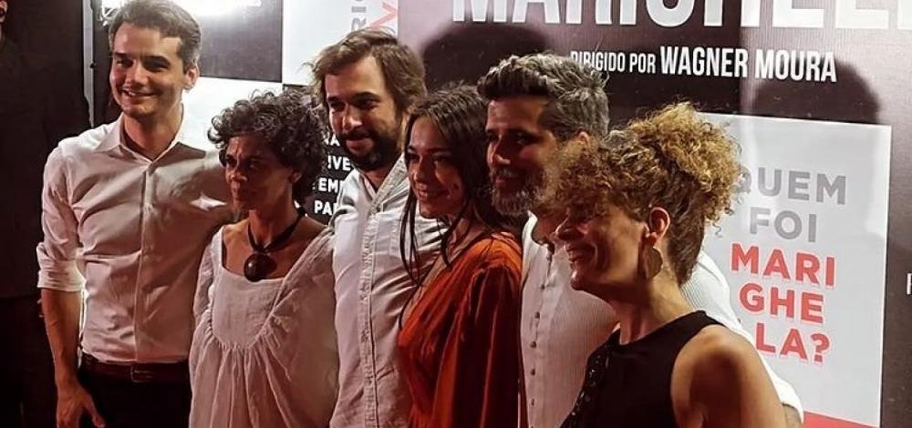 Após embargos, Wagner Moura lança 'Marighella' em evento com filho do guerrilheiro e movimento negro