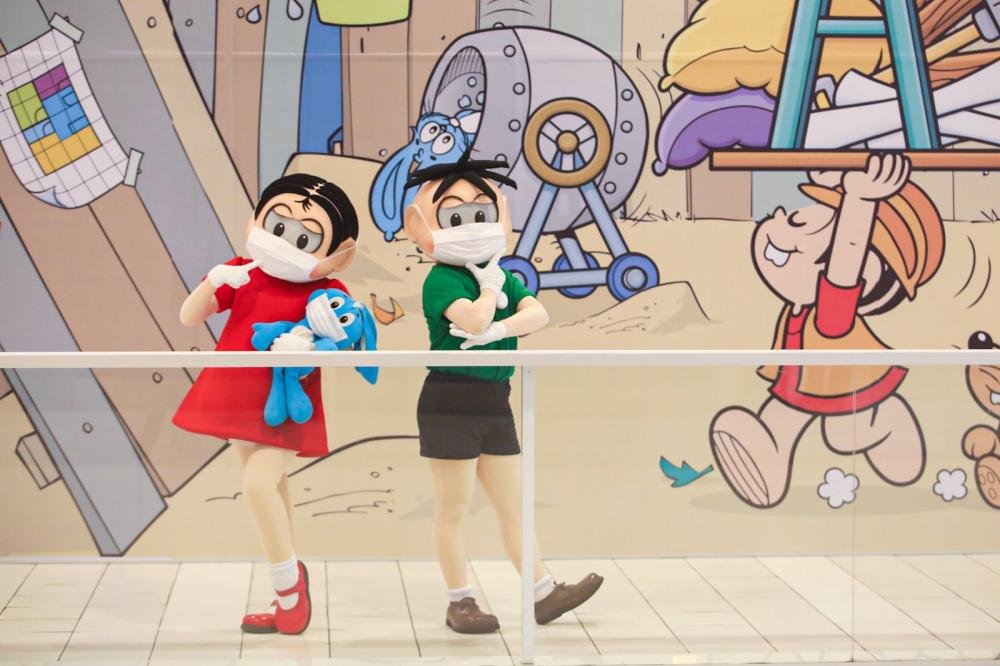 Vem por aí: Estação Turma da Mônica é a nova atração fixa do Shopping Paralela, em Salvador