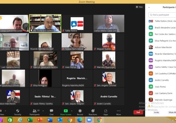 Chuva: governos federal e estadual se unem para socorrer municípios