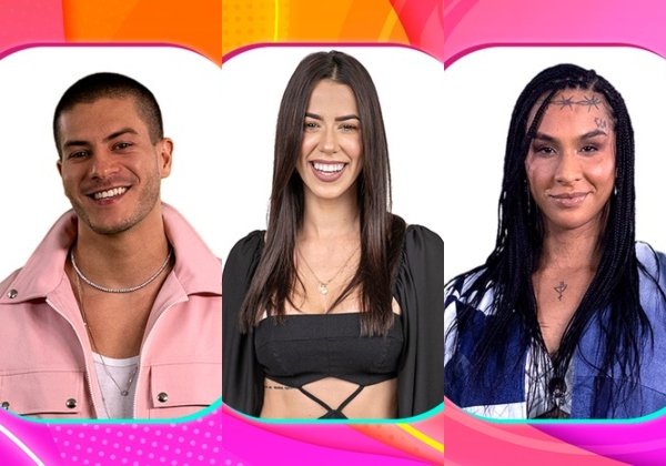 Arthur Aguiar, Larissa e Linn da Quebrada formam novo paredão