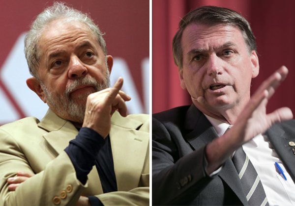 Lula tem 43% contra 28% de Bolsonaro em nova pesquisa Ipespe