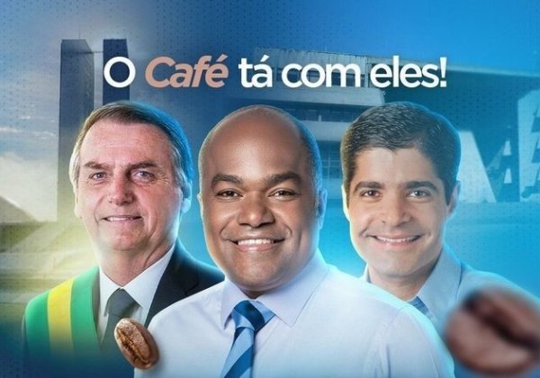 ‘BolsoNeto’: Deputado publica imagem associando ACM Neto a Bolsonaro