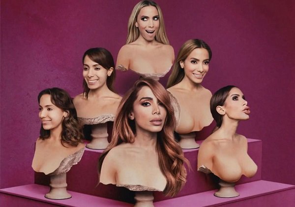 ‘Quem não gostou, paciência’, diz Anitta sobre críticas da capa de seu novo álbum