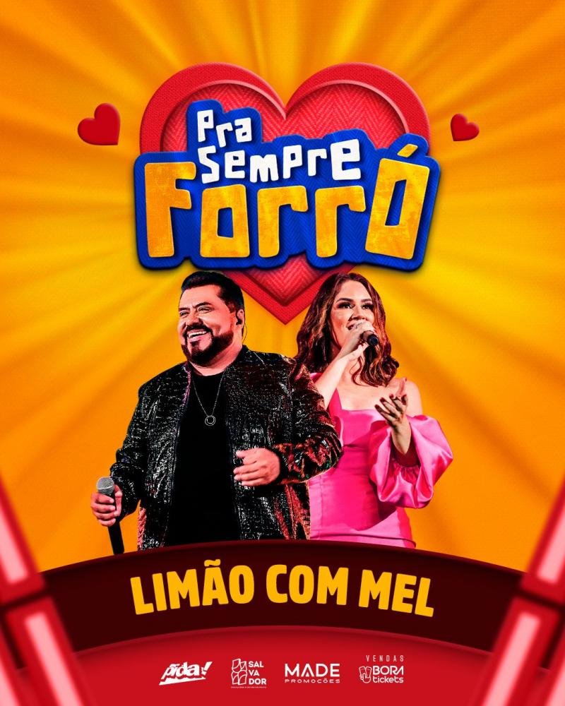 PRA SEMPRE FORRÓ: Limão com Mel promete show com referências do DVD