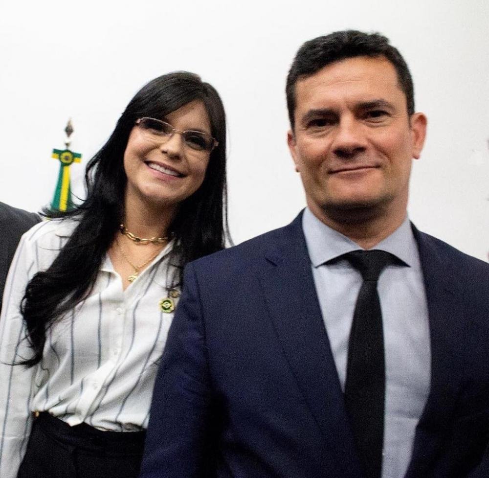 Professora Dayane Pimentel acompanha Sergio Moro em agenda política nos EUA 