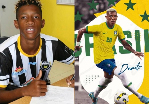 Convocado para a seleção brasileira, baiano Danilo Santos foi revelado por escolinha do Manassés