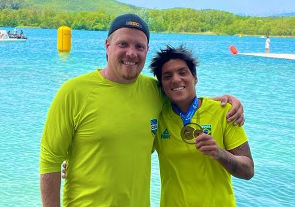 Nadadora baiana, Ana Marcela vence nova prova em campeonato na Espanha