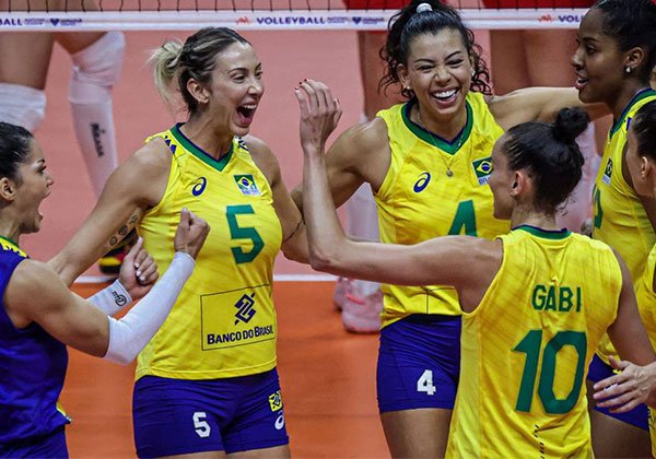 Vôlei: Brasil derrota Turquia pela Liga das Nações