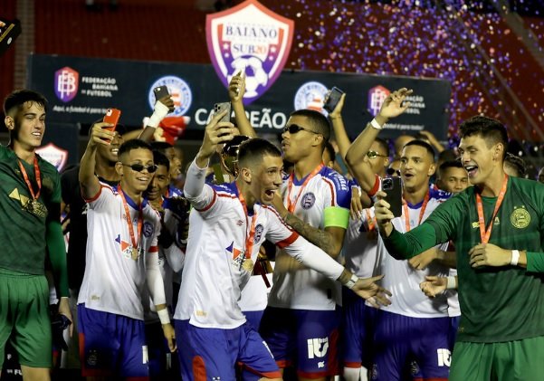 Nos pênaltis, Bahia vence o Vitória e garante o tetra do Baiano Sub-20