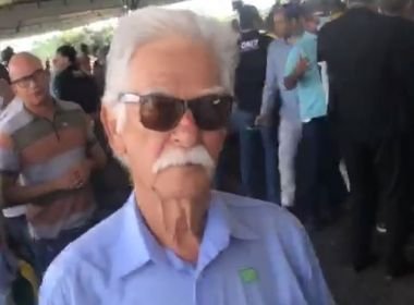 Deputado xinga prefeito de Brumado de 'safado e ladrão' em evento de Bolsonaro em Feira