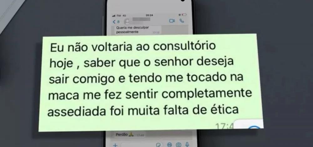Mulher denuncia urologista por assédio em Salvador