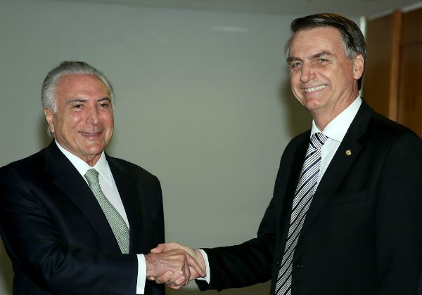 Temer vai se reunir com ala bolsonarista do MDB