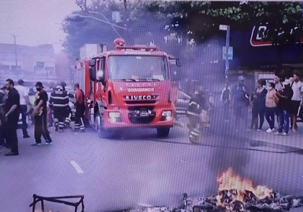 Ferroviários realizam protesto no Largo da Calçada nesta quinta-feira