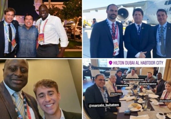 Inquérito do MPF apura gastos de comitiva de Bolsonaro com 69 pessoas em Dubai