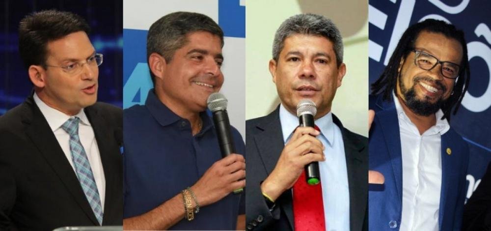 Confira a agenda dos candidatos ao governo da Bahia nesta terça-feira