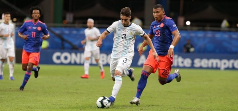Copa América: Colômbia vence Argentina por 2 a 0 na Arena Fonte Nova