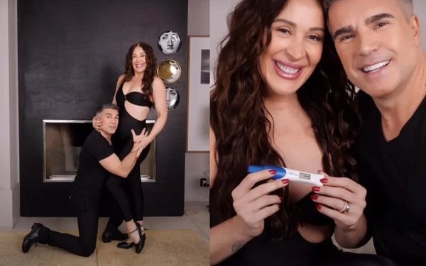 Aos 55 anos, Claudia Raia anuncia gravidez nas redes sociais