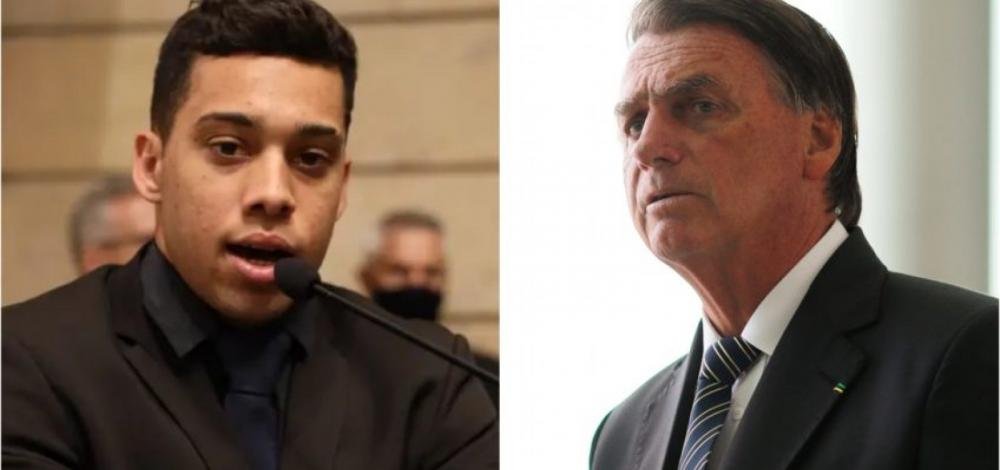 Em live, Bolsonaro recebe apoio de Gabriel Monteiro, acusado de pedofilia
