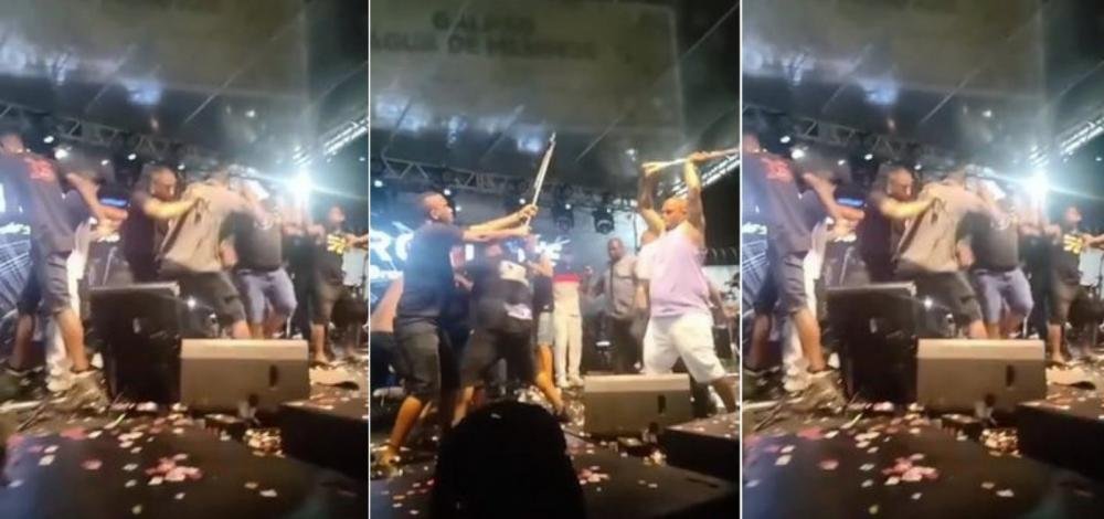 “Cena injustificável”, diz Psirico após briga generalizada em show