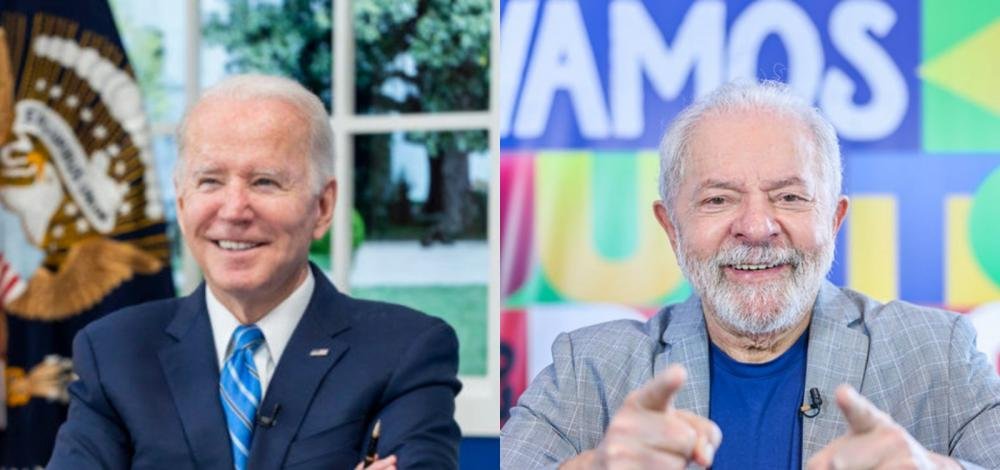Biden liga para Lula e o parabeniza por vitória no 2° turno das eleições