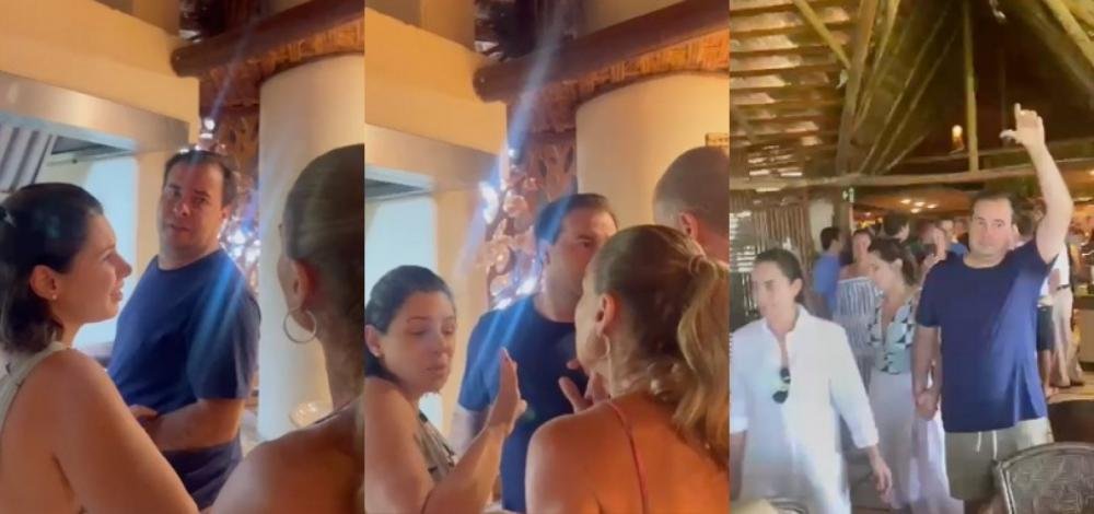 Rodrigo Maia é hostilizado por bolsonaristas em resort na Praia do Forte