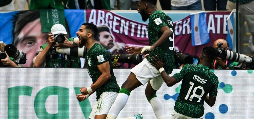Deu zebra: em estreia na Copa, Argentina perde para Arábia Saudita por 2x1