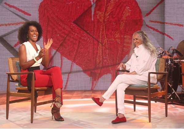 Maju Coutinho celebra 1 ano de Fantástico: ‘Satisfação’