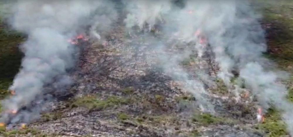 Chuva apaga incêndio que se alastrava em área da Chapada Diamantina