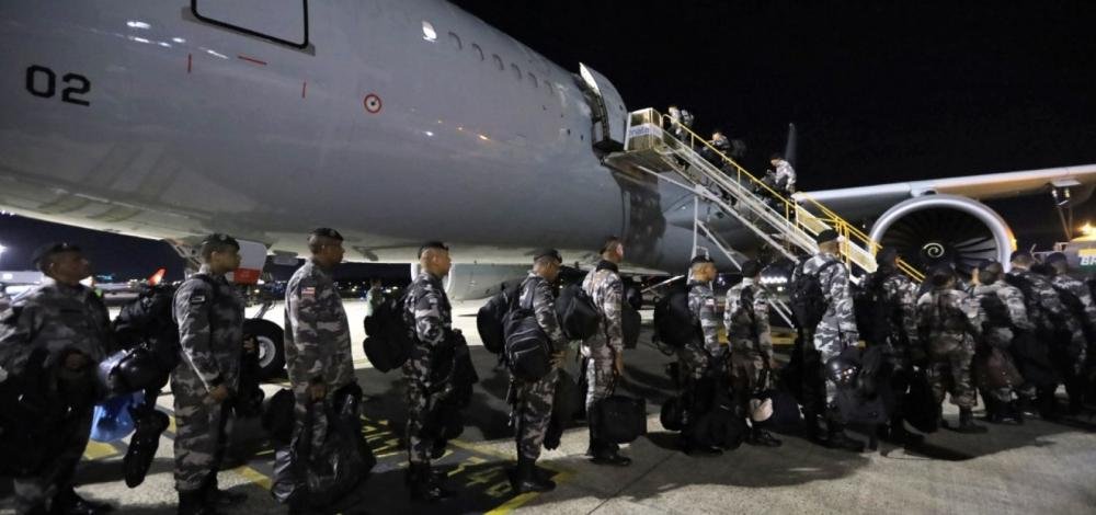 Bahia envia PMs para reforçar segurança em Brasília