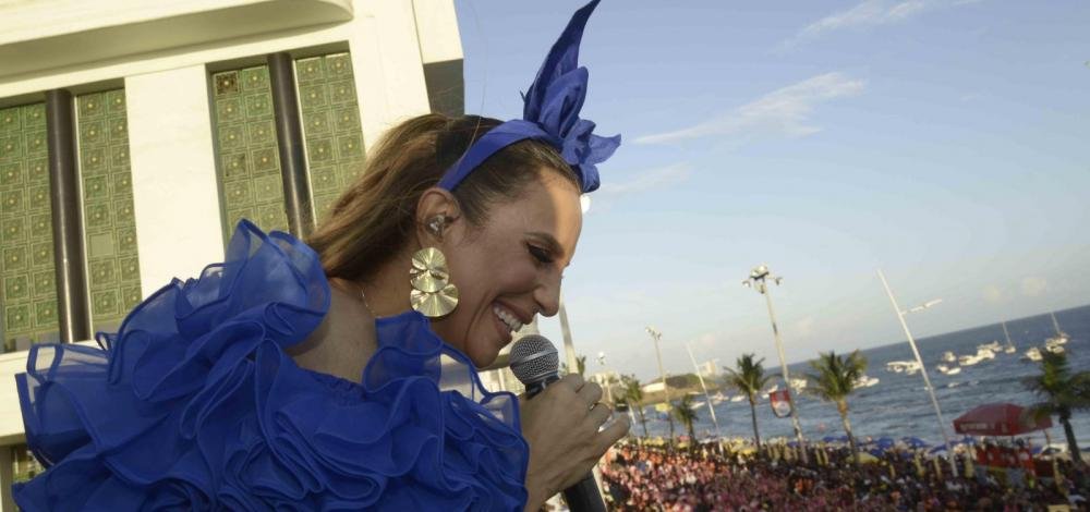 Ivete Sangalo abre folia nesta quinta; veja programação dos circuitos