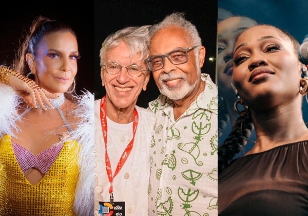 Aniversário de Salvador terá show inédito de Gil, Caetano, Ivete e Luedji Luna