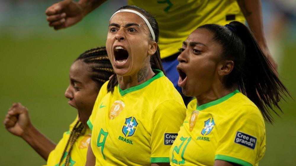 Em último amistoso antes da Copa do Mundo Feminina, Brasil derrota Alemanha por 2 a 1