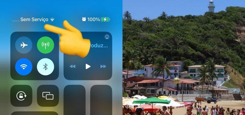Moradores de Morro de São Paulo reclamam após ficar sem sinal de internet e telefone desde o início do feriado