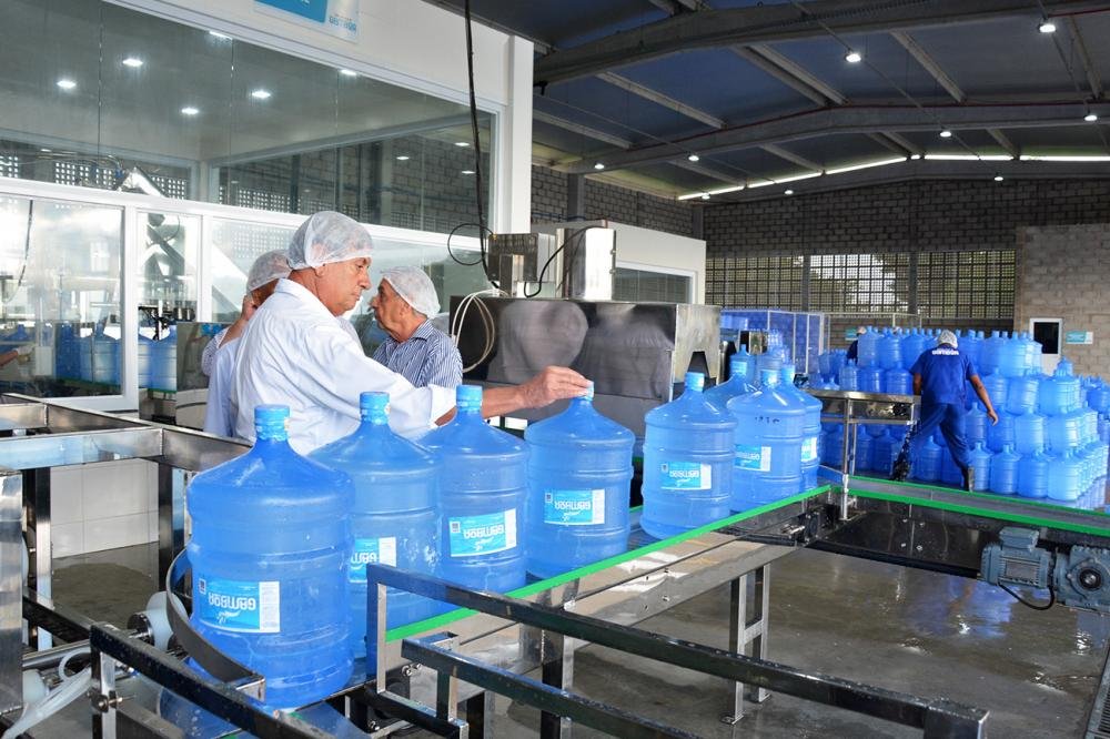 Empresa envasadora de água mineral é instalada em Feira