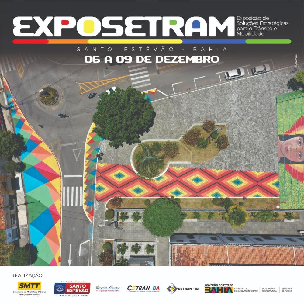 Santo Estêvão recebe Congresso Nacional de Soluções Estratégicas para o Trânsito e Mobilidade de 6 a 9 de dezembro