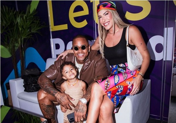 Lore Improta compartilha foto ao lado de Leo Santana e Liz: ‘família GG’