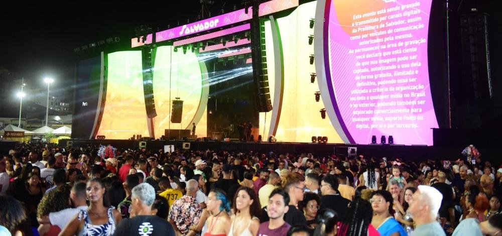 Festival Virada Salvador alcança público superior a 2 milhões durante dias de festa