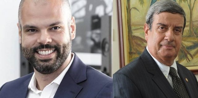 Os prefeitos Bruno Covas e Colbert Martins de olho em 2020