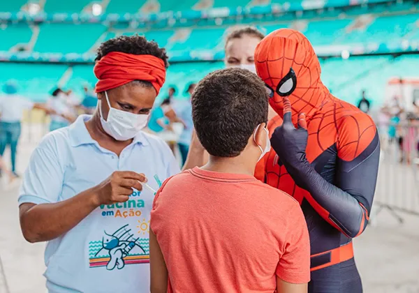 Bahia tem aumento na cobertura vacinal de 13 dos 16 imunizantes do calendário infantil